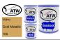 Preview: Volvo, Gold Metallic, 105: 1L Lackdose + 1L Klarlack + 500ml Härter - Set, von ATW Autoteile West.